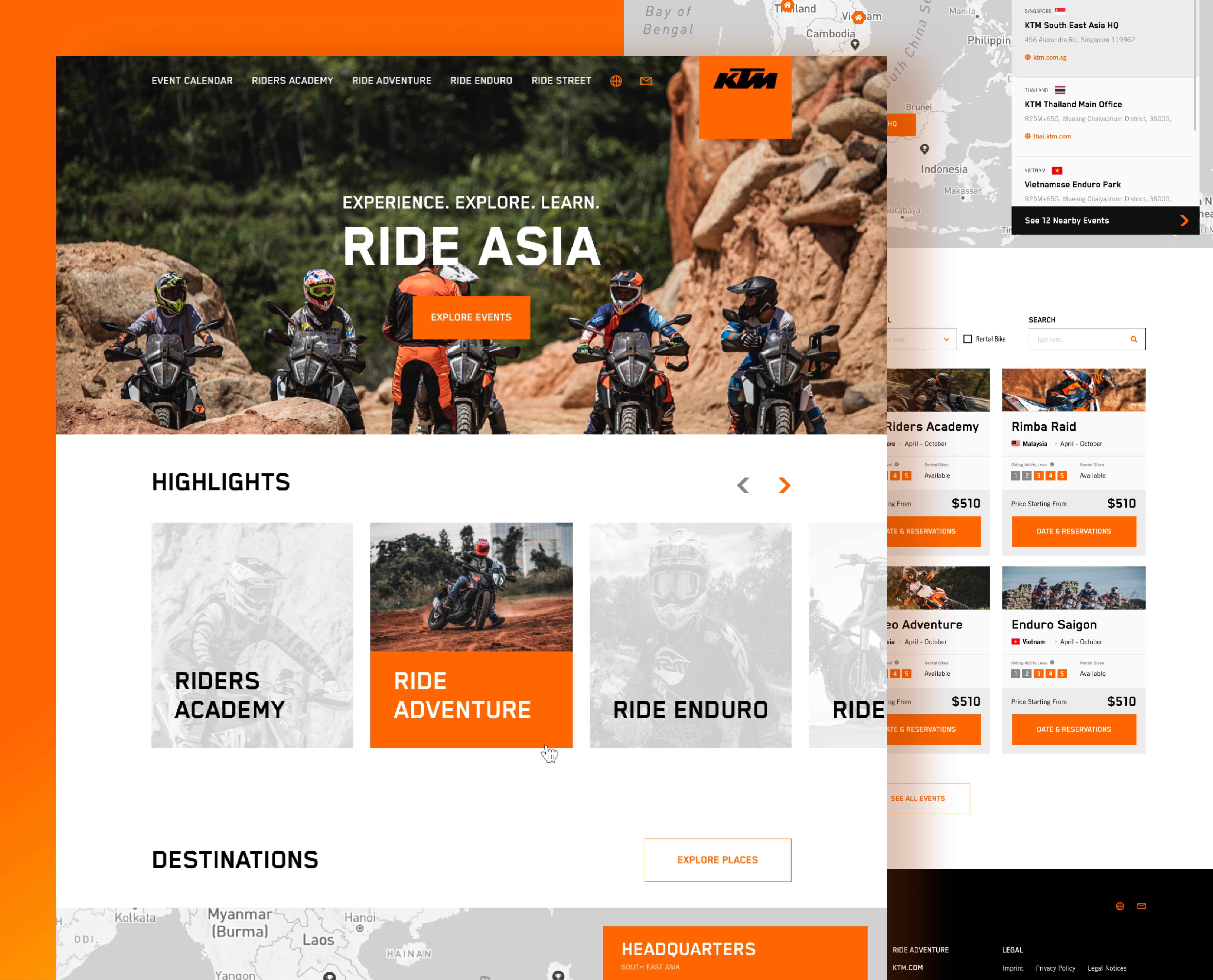 Ride KTM Asia