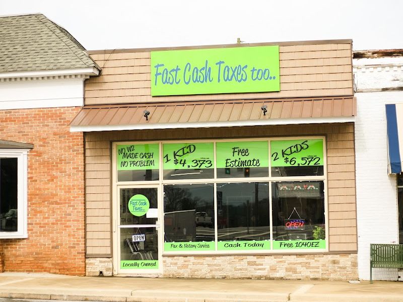 Fast Cash Taxes Too