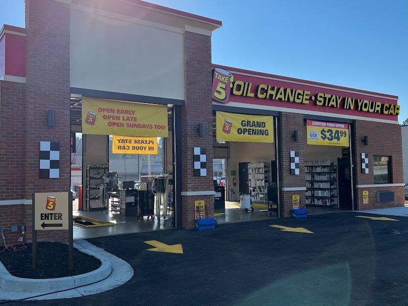 Take 5 Oil Change