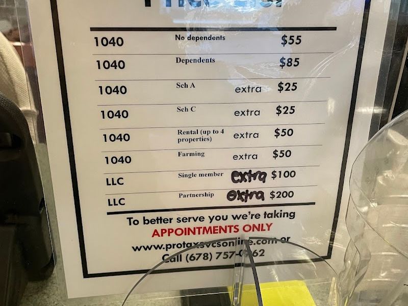 Professional & Tax Services