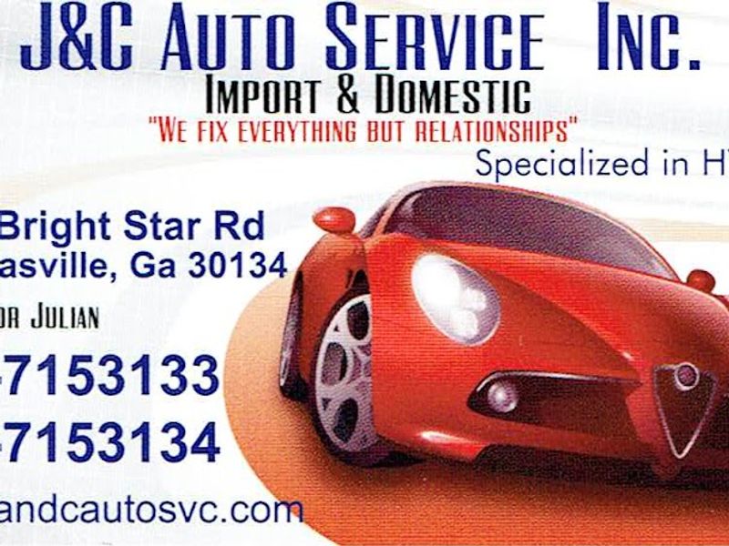 J & C Auto Service Inc