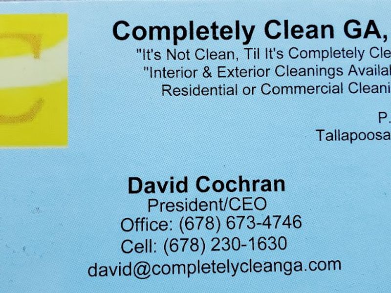 Completely Clean GA, LLC