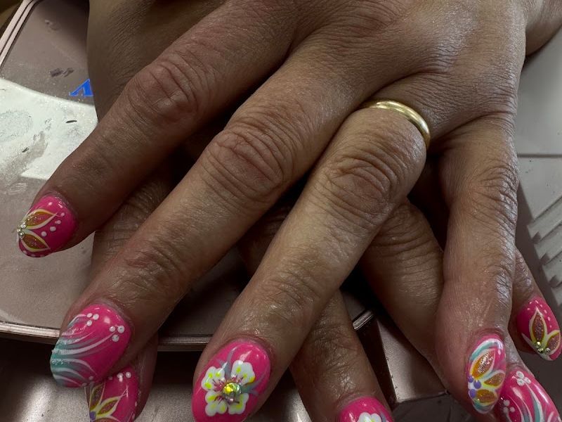 C J Nail & Tan