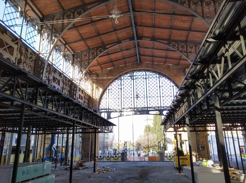 Instalaciones de Retail Del Mercado Central, Zaragoza