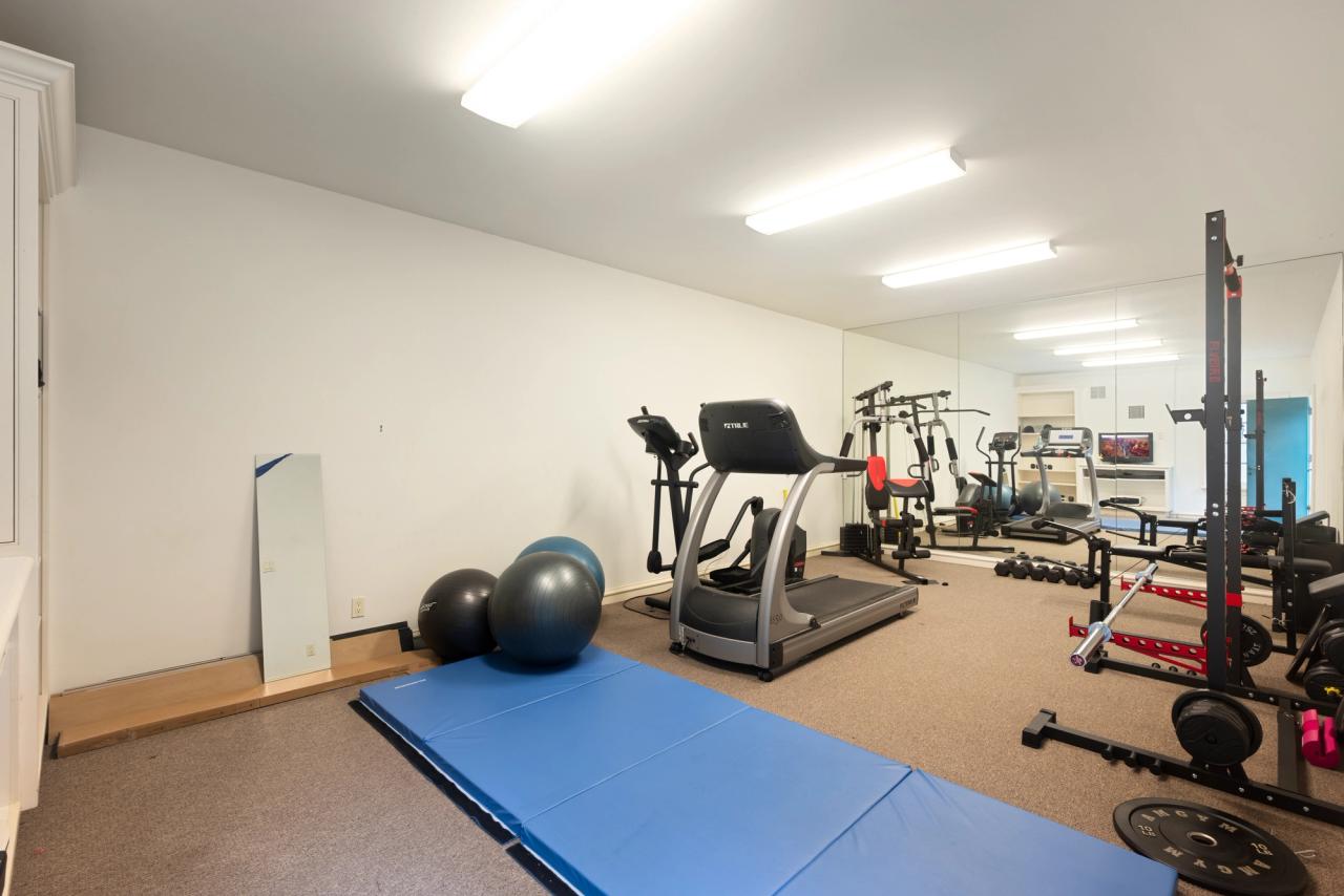 Gym at 519 Meadow Grove