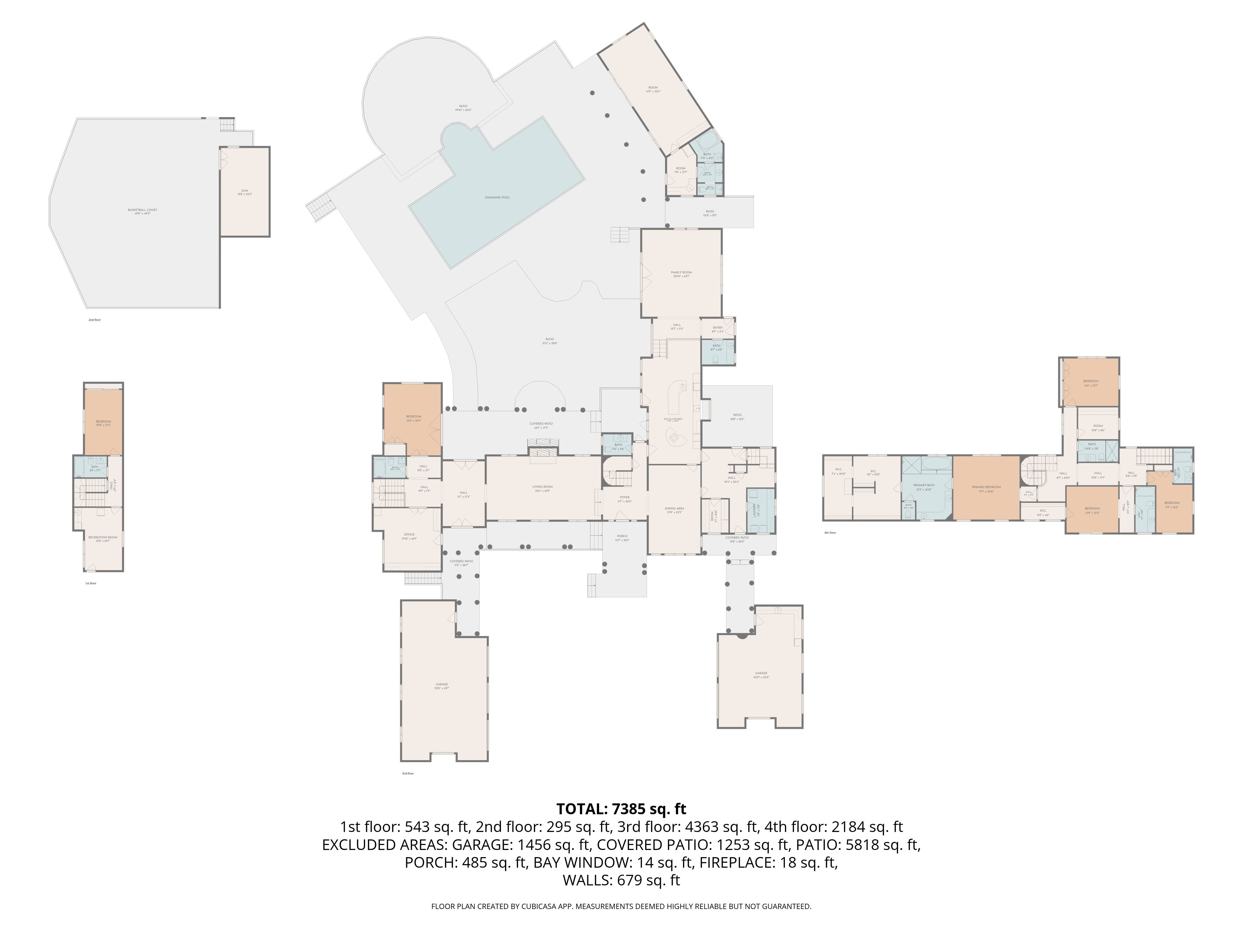 All Floors floor plan for 519 Meadow Grove