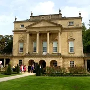 The front facade of The Holburne Museum in Bath, UK 