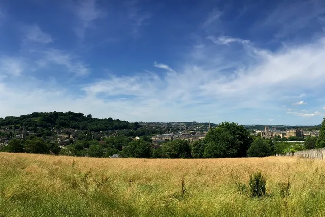 View of Bath from Bath Skyline Walk