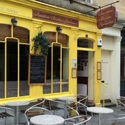Rustico Bistro in Bath: Front view of a charming bistro, with an inviting atmosphere and delightful Mediterranean-inspired cuisine