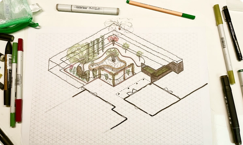 Cover image for 2D Tuinontwerp (tot 250m2) OF 3D Visualisatie