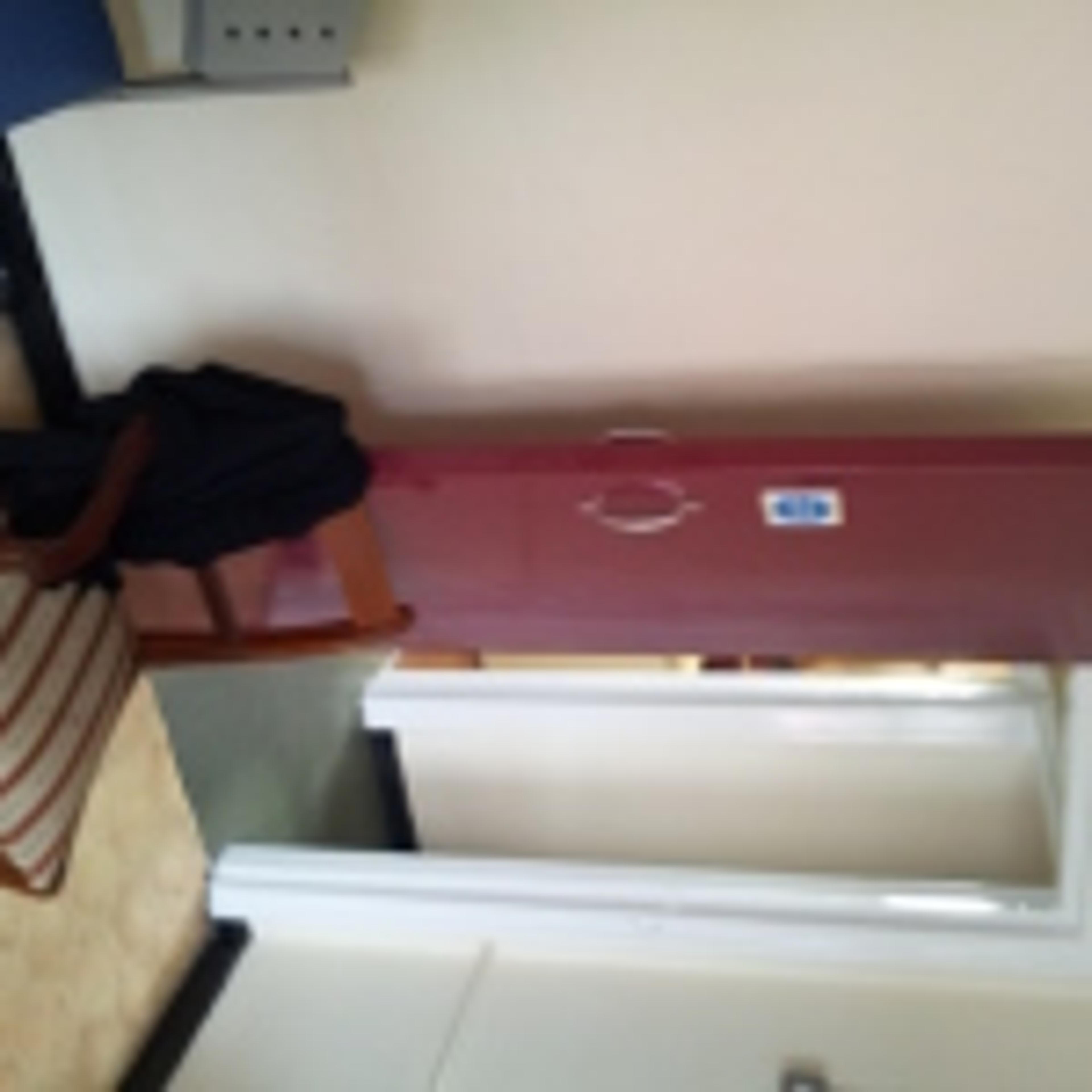 Fire door wedged open