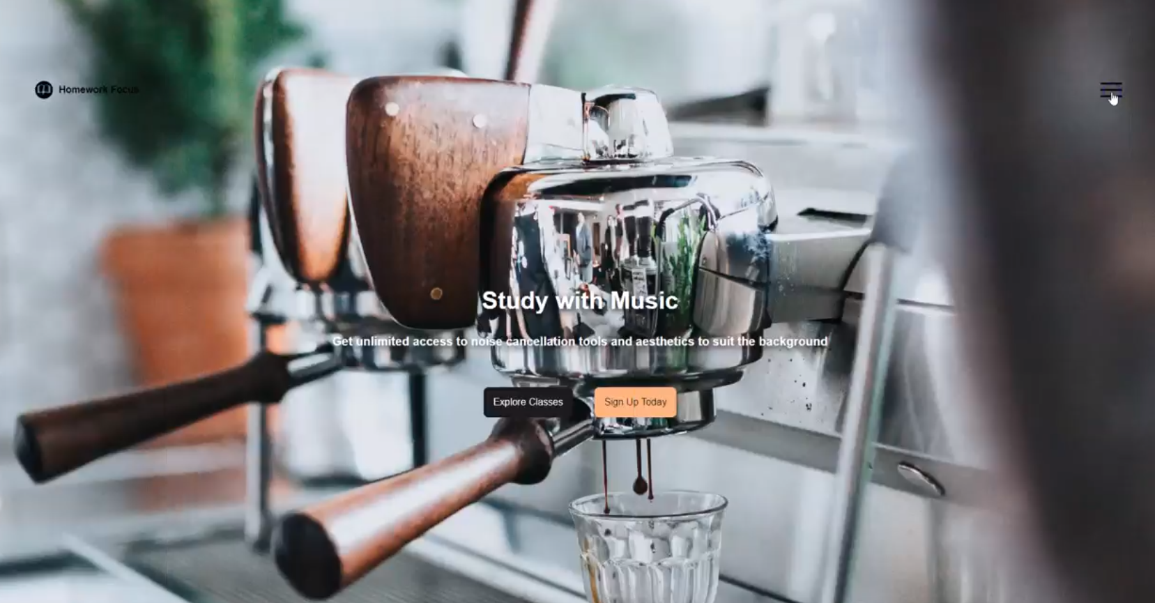 GSAP Animated Landing Page