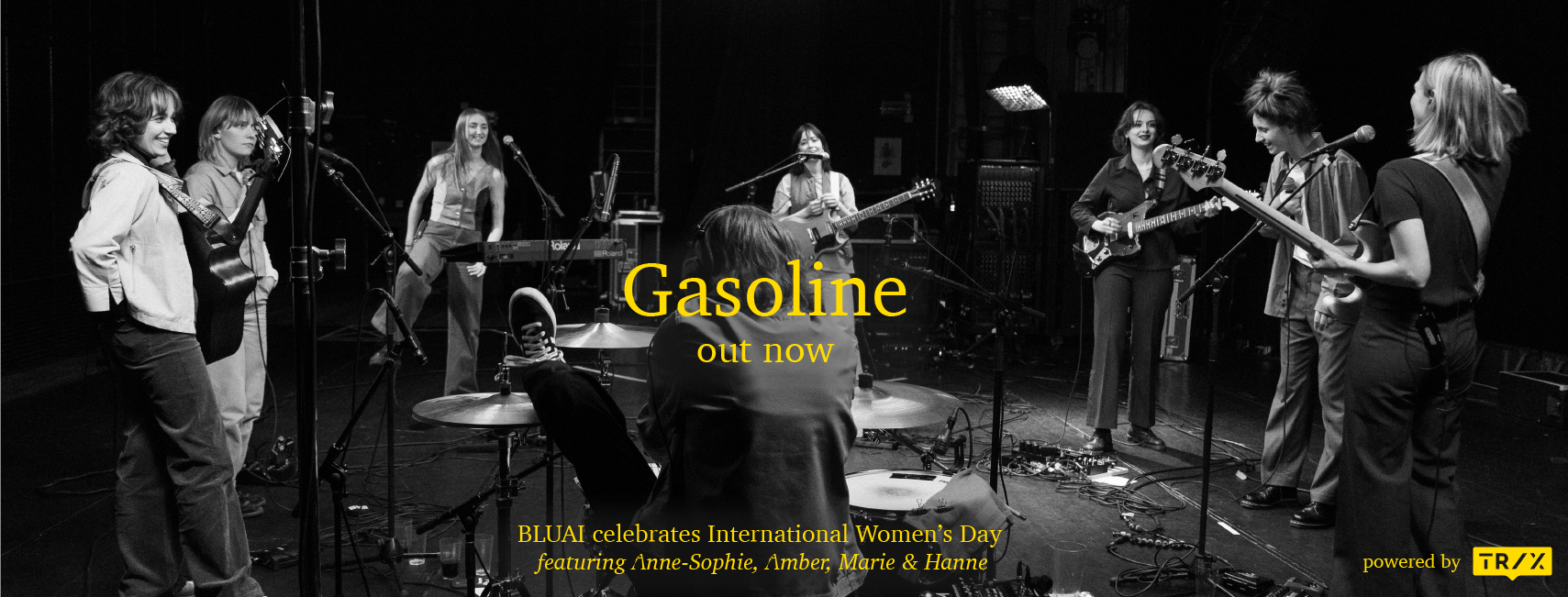 Gasoline (cover) - BLUAI ft. Anne-Sophie, Amber, Hanne & Marie