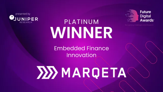 Marqeta wins 2023 Juniper Research Awards