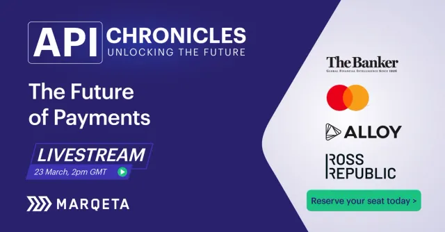 API Chronicles livestream: the future of payments explored