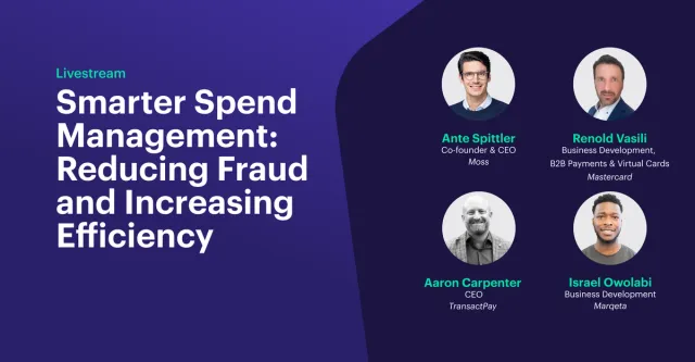 B2B spend reinvented: Insights from Mastercard, Moss, and TransactPay