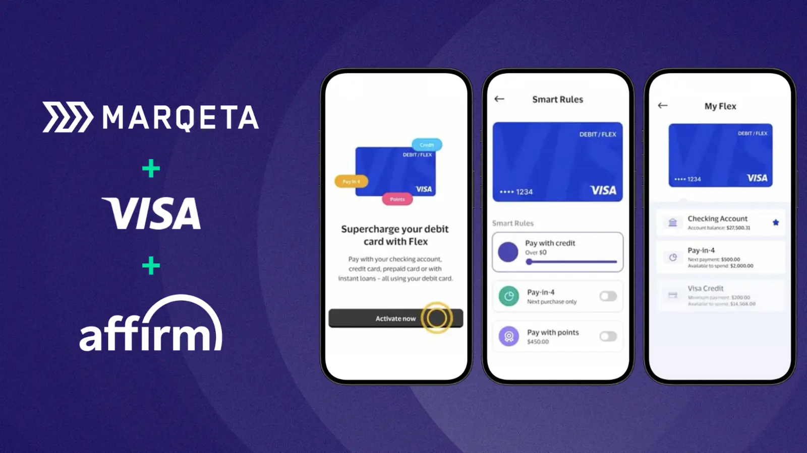 Marqeta announces certification for Visa flexible credential