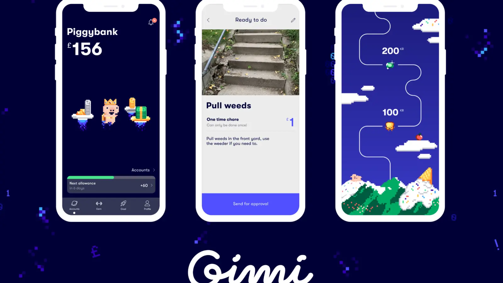 Gimi: an allowance app making finances fun
