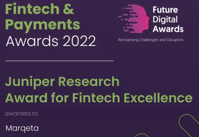 Marqeta wins two Juniper Research Awards