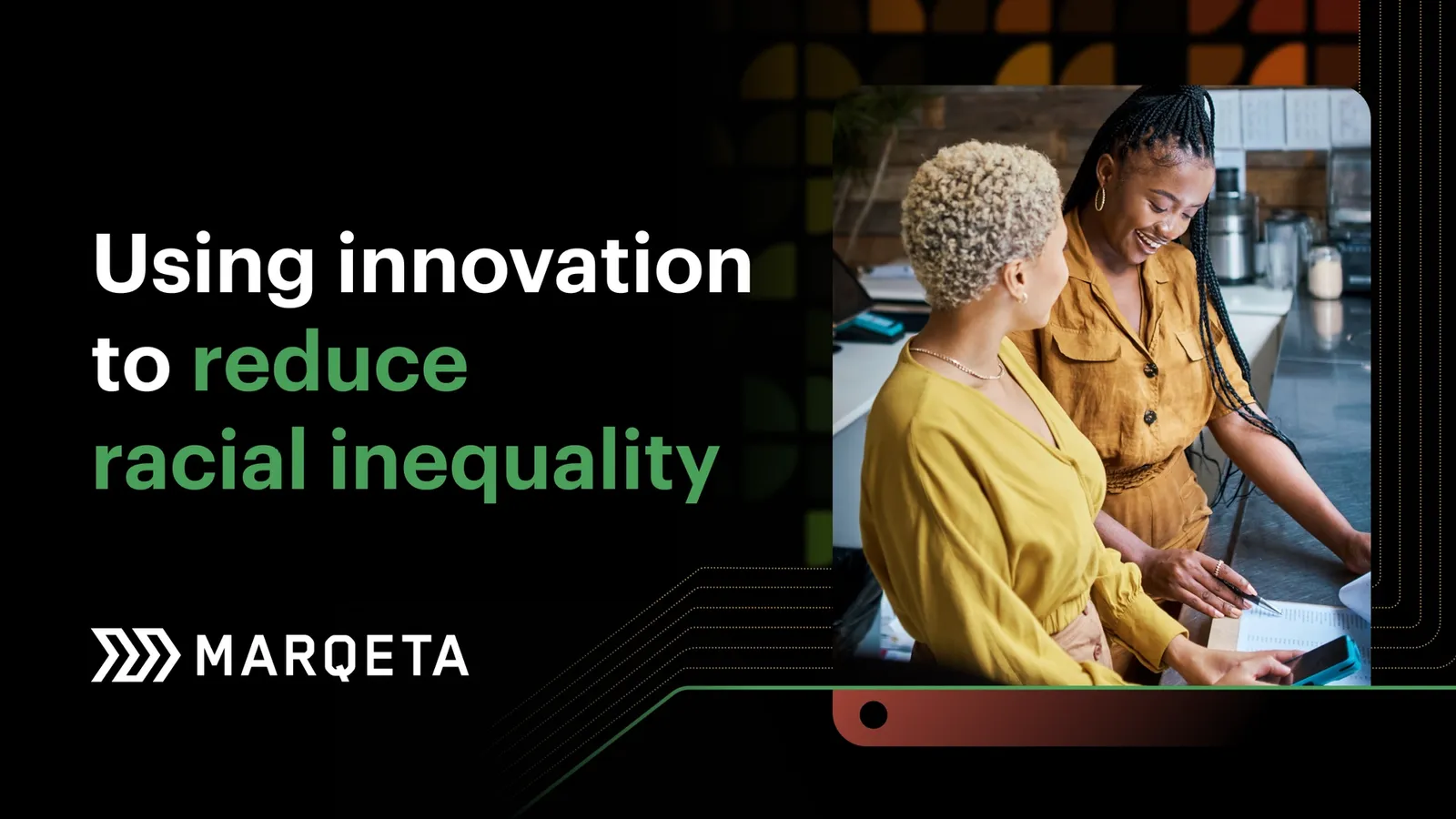 Using innovation to reduce racial inequality