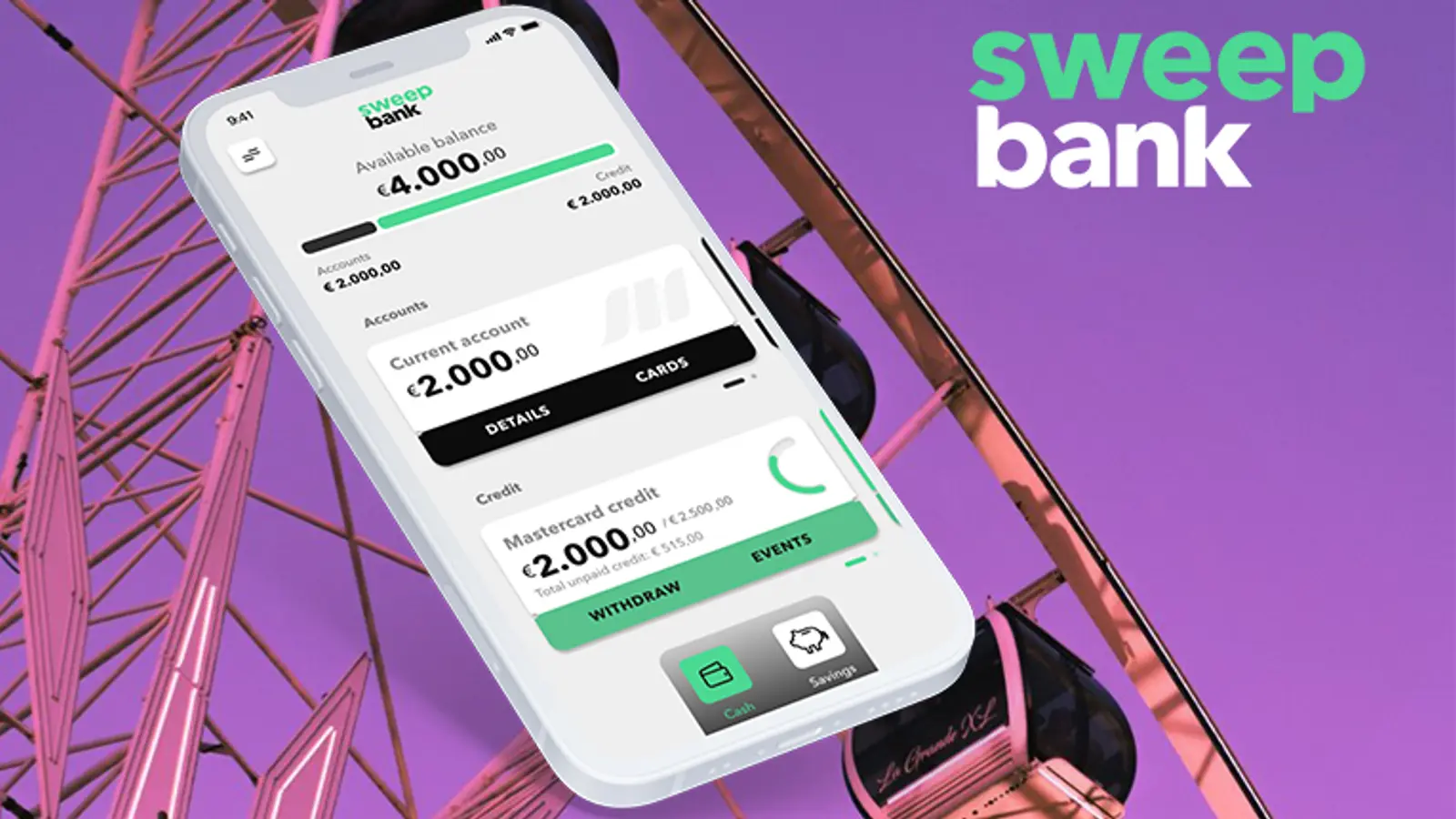 Challenger bank for busy young professionals*
