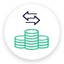 Currency exchange icon