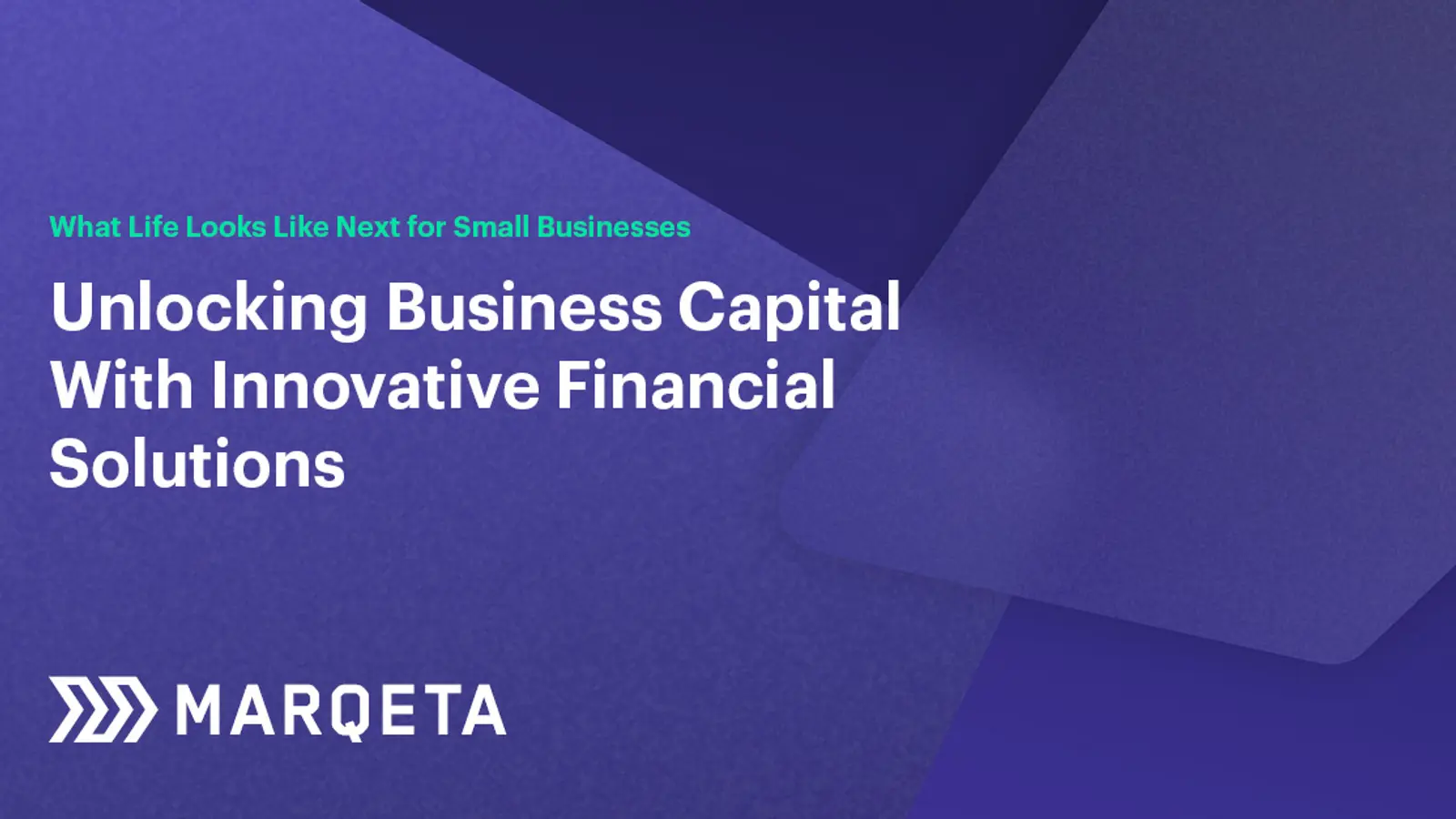 Unlocking business capital for small businesses