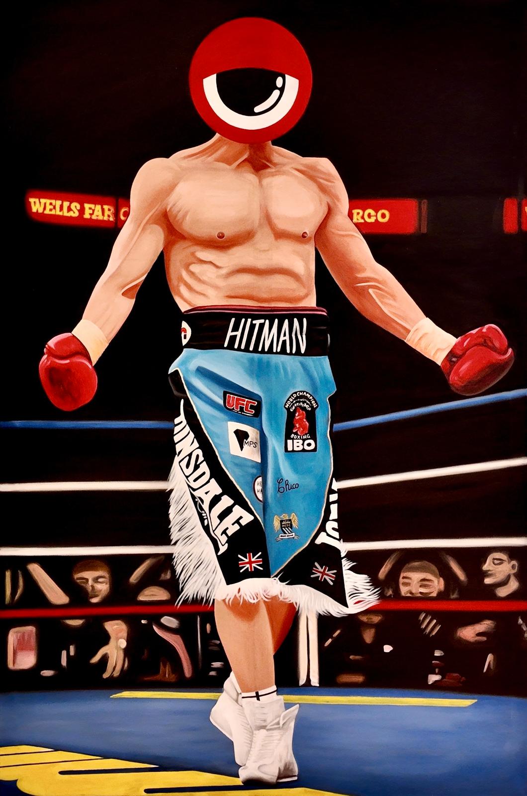 Ricky Hitman Hatton print unnumbered edition by Freddie Peacock