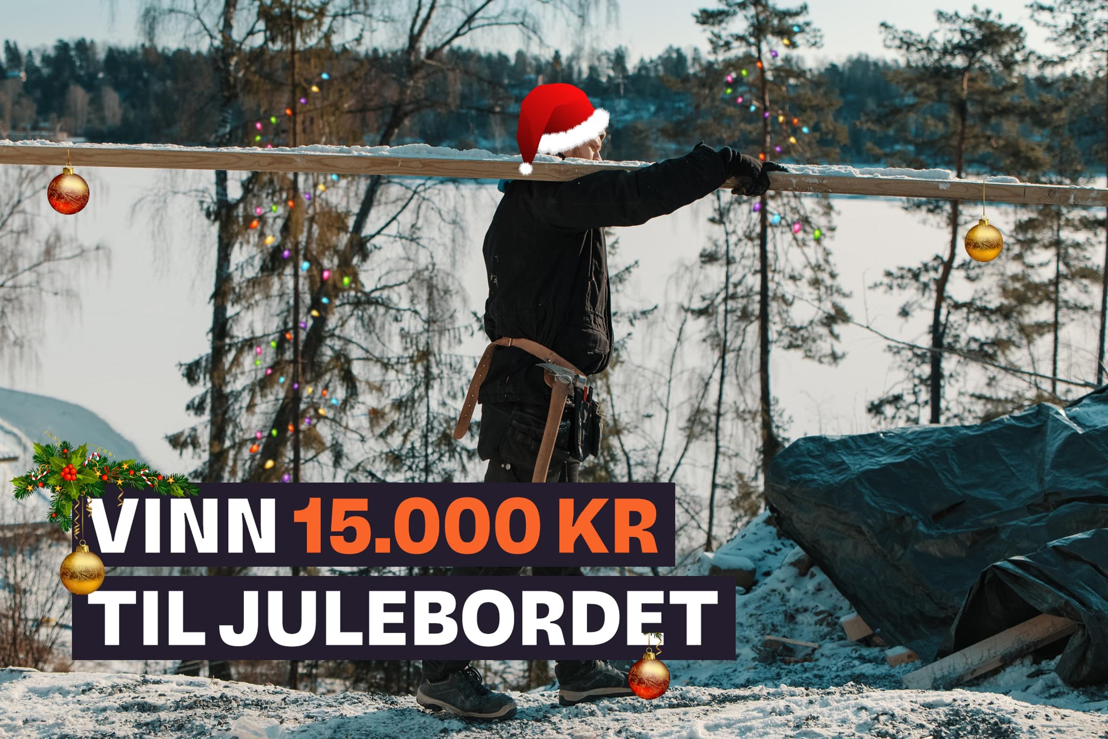 Vinn 15.000 kroner til årets julebord