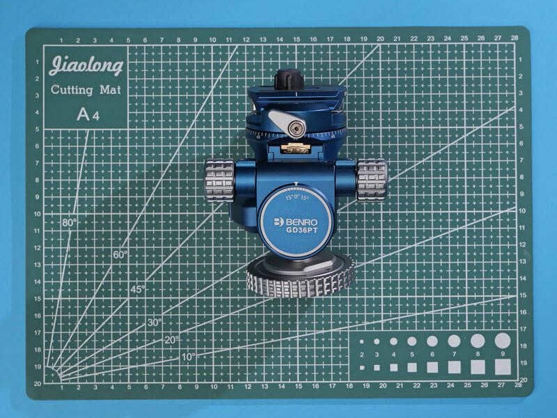 GD36PT 3-Way Geared Head