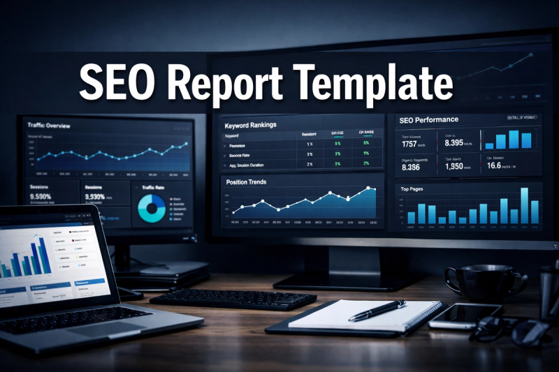 SEO Report Template: The Complete Guide to Building Reports That Actually Drive Decisions (2026)