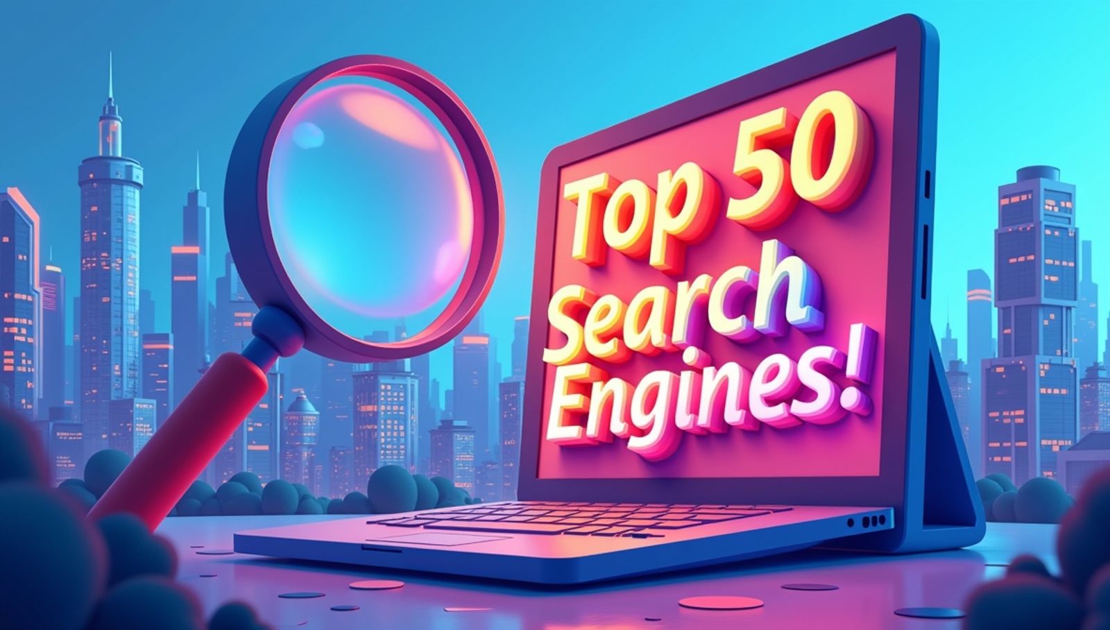 Unveiling the Digital Universe: Your Guide to the Top 50 Search Engines! 🌐