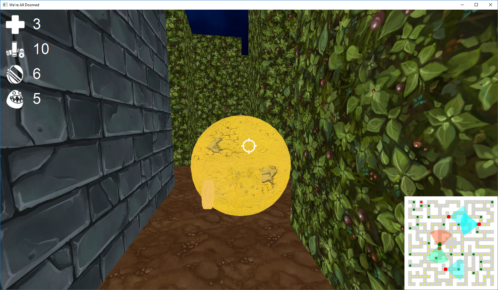 An enemy agent coming to get the player