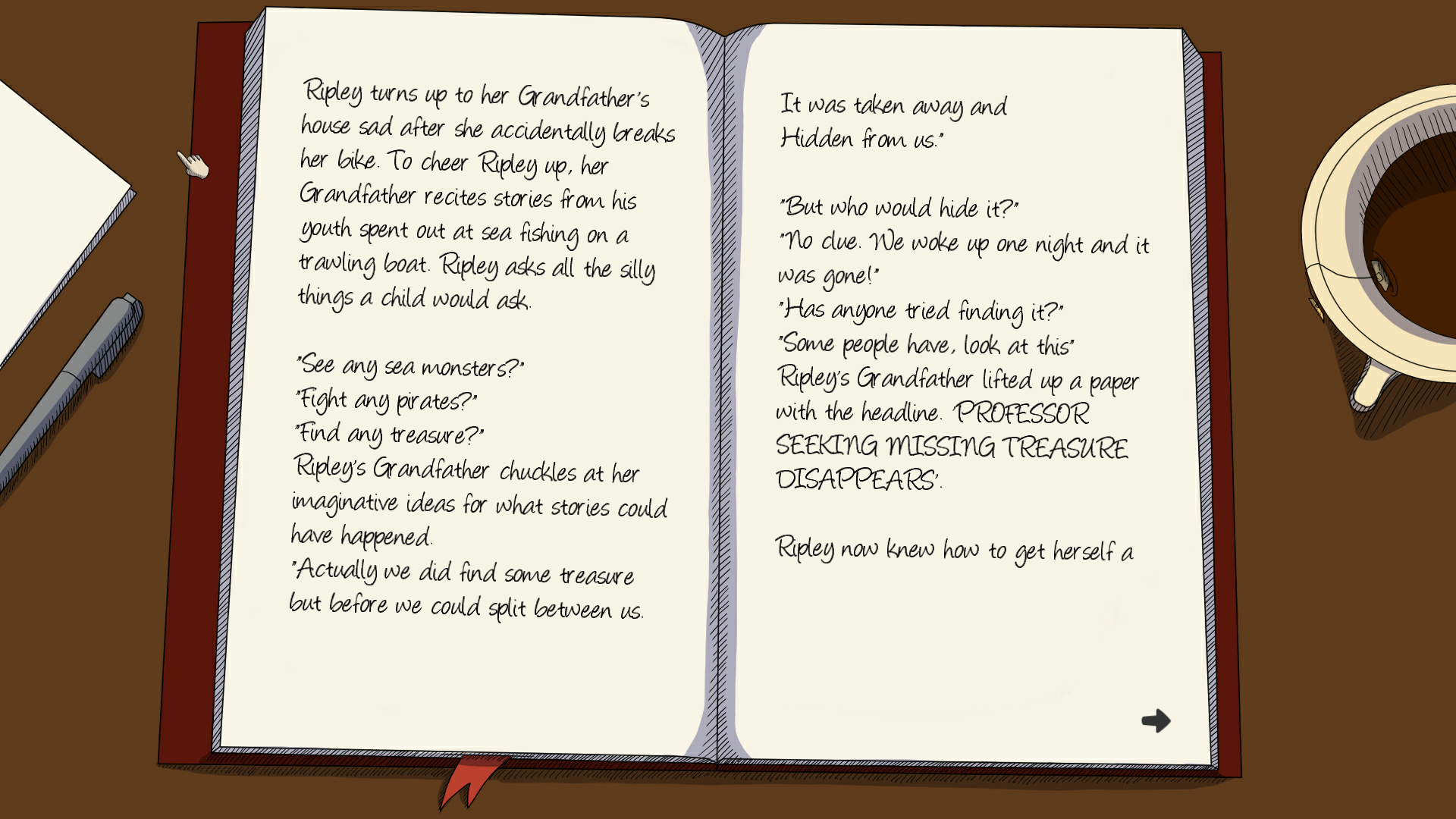 Storytelling from Ripley's Adventure