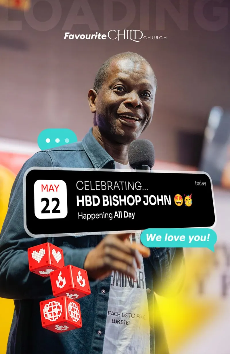 HBD Bishop John 3