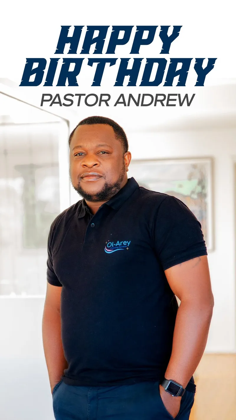 HBD PASTOR ANDREW