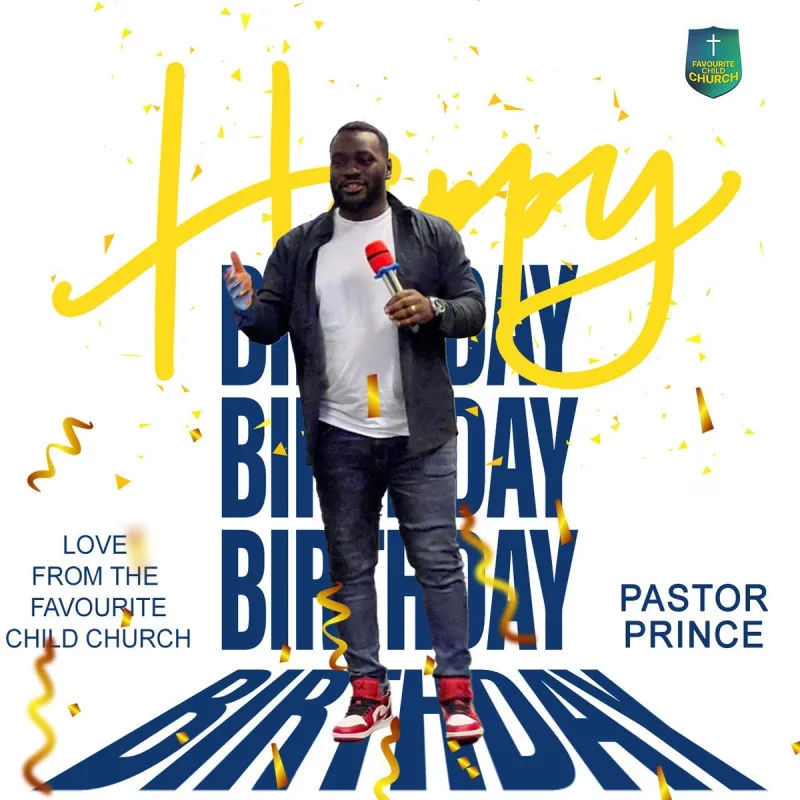 HBD PASTOR PRINCE