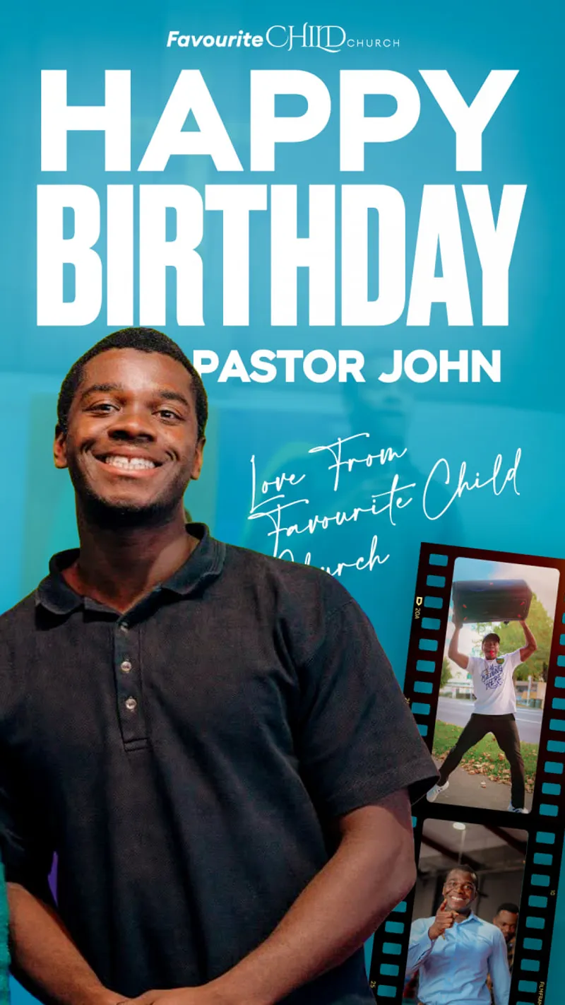 HBD Pastor John