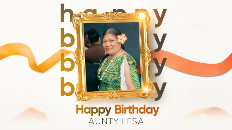HBD Aunty Lesa