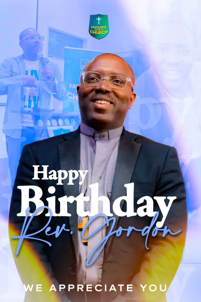 HBD Rev Gordon