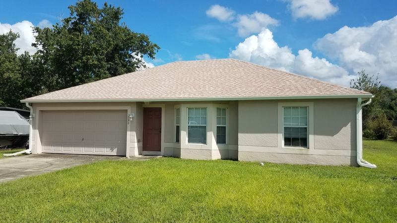 Re-roof after photo: completed roof replacement with the new roof surface installed, view 3 of 4