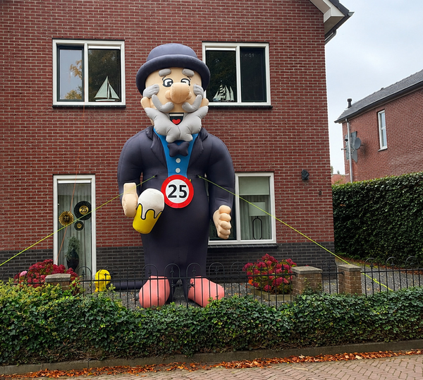 Abraham Opblaaspop 50 jaar huren | €39,95 | DTM Verhuur Zeewolde