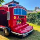 Springkussen Brandweerauto huren | v.a. €129,99 | DTM Verhuur Zeewolde foto 2