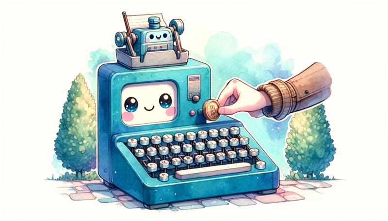 A cute robot transcriber