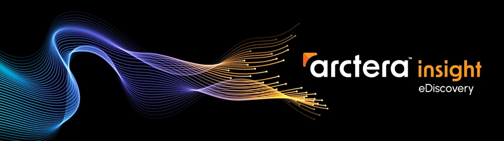 Banner for Arctera insight eDiscovery