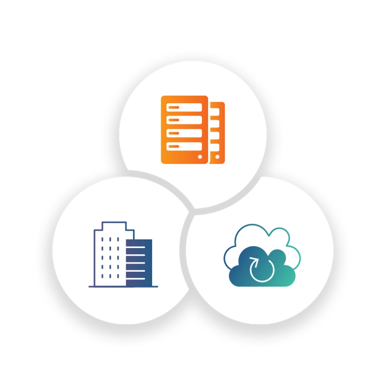 Icon representing secure cost effective archiving