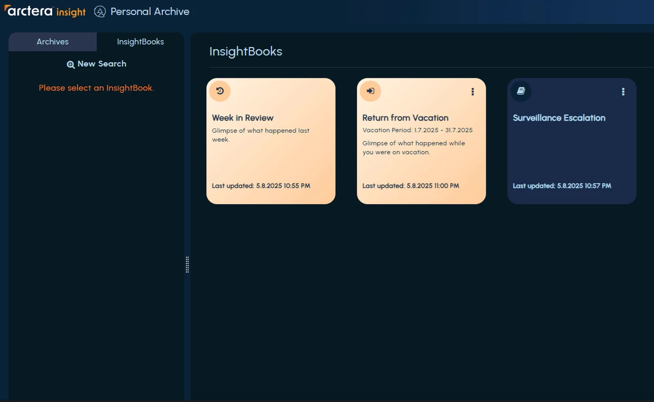 Arctera Insight Platform Latest Release