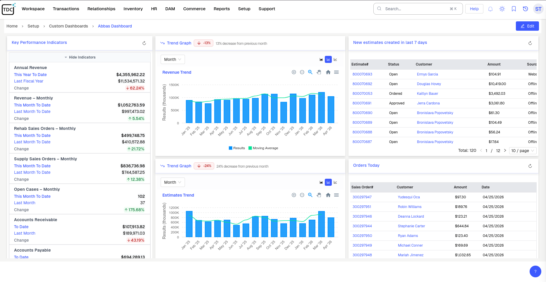 Production-Level ERP Ecosystem