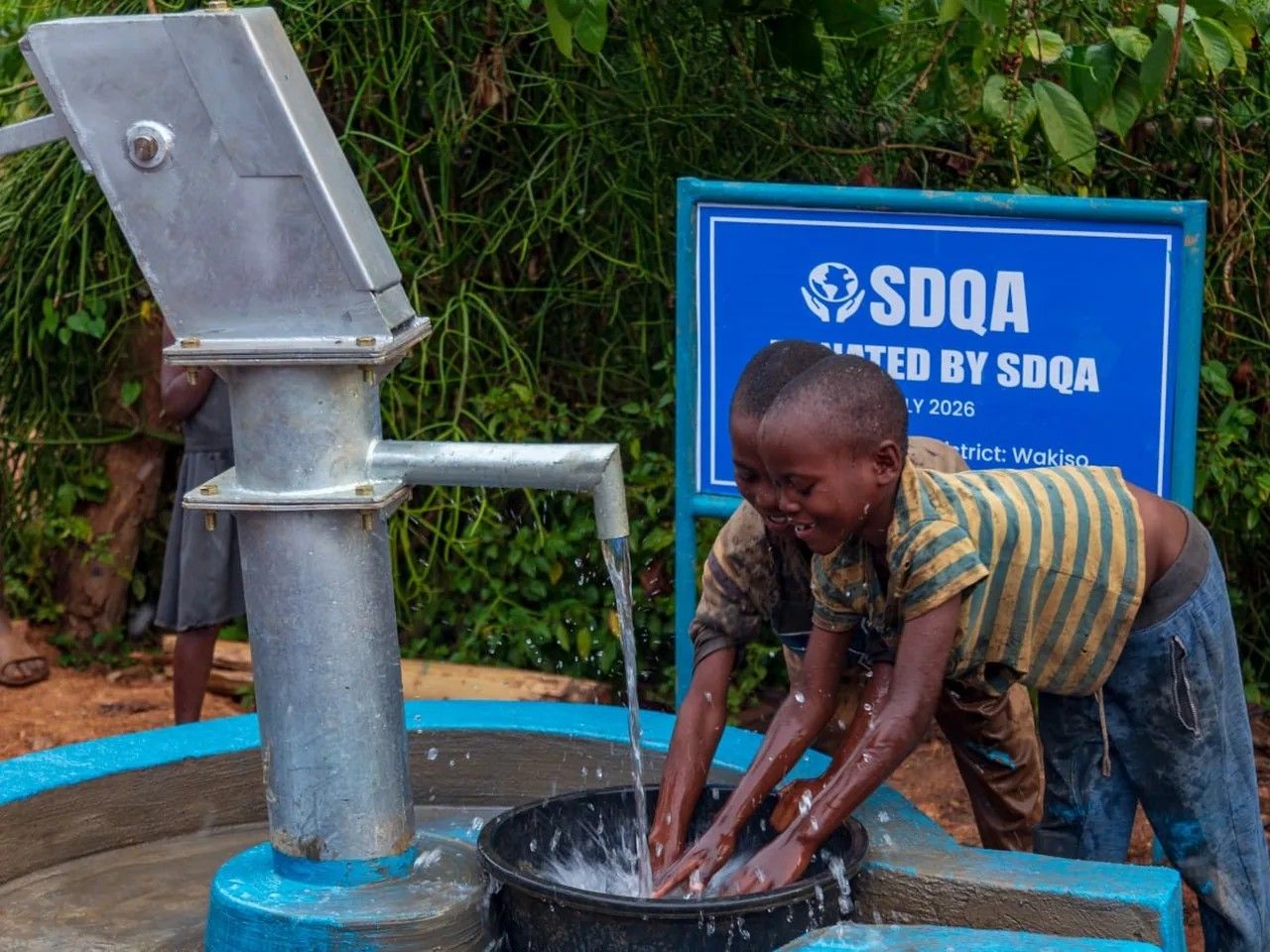 From your family's idea to water flowing