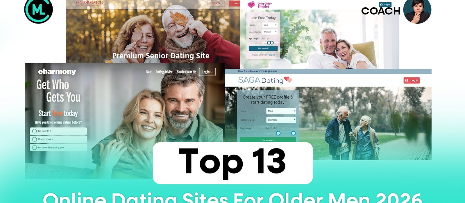 Top Online Dating Sites For Older Men 2026